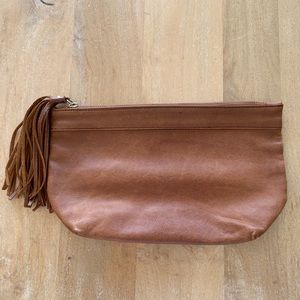 clhei, Laguna, leather clutch